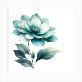 Watercolor Flower 3 Art Print