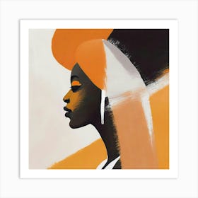 African Woman Portrait Art Print