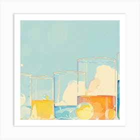 Watercolours Art Print