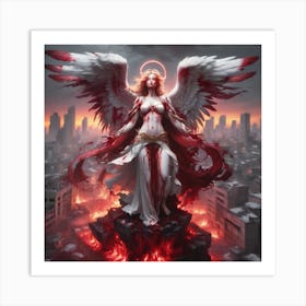 Angel Of Death Art Print