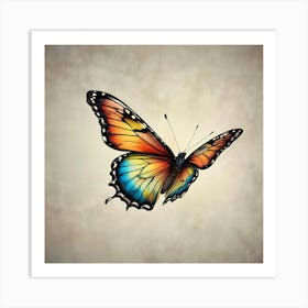 Butterfly Stock Videos & Royalty-Free Footage 10 Art Print