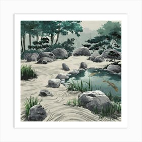 Chinese Art 398 Art Print