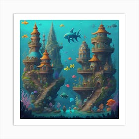 Underwater Wonder Art Print