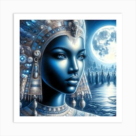 Cleopatra Portrait Artwork 38 Art Print