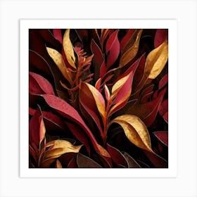 Autumn Leaves 18 Art Print