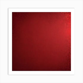 Red Abstract Background 2 Art Print