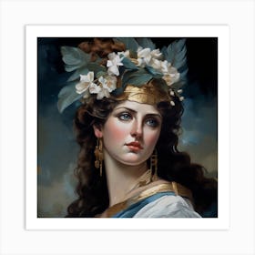 Greek Goddess 11 Art Print