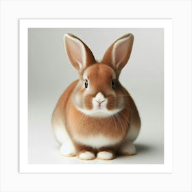 Portrait of a Rabbit Art Print