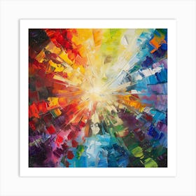 Abstract Painting 1428 Art Print