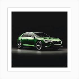 Audi A4 Art Print