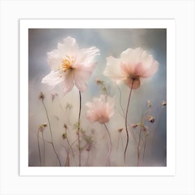 Fa Vintage Floral 39 Art Print