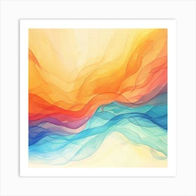 Abstract Painting 94 Art Print