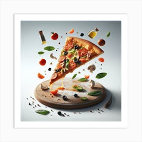 Pizza72 1 Art Print