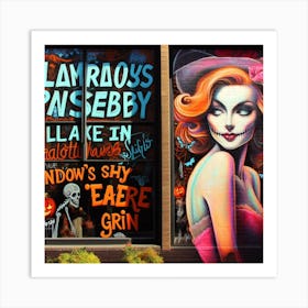 London Street Art Art Print