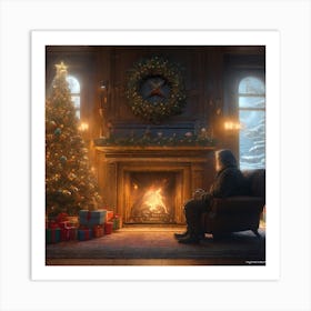 Christmas Tree 56 Art Print