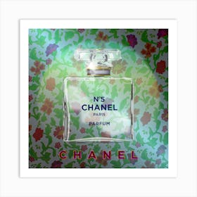 CHANEL PARFUM FLOWERS | POP ART POSTER Art Print