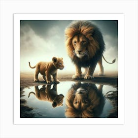 Lion King Art Print