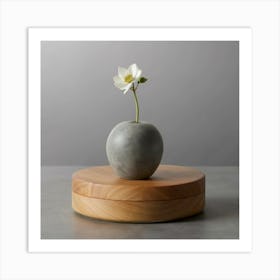 Flower In A Vase Art Print