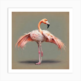 Flamingo 51 Art Print