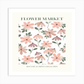 Flower Market 1 Art Print