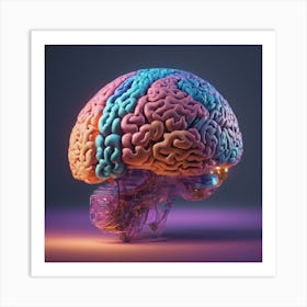 Brain Lsd 1 Art Print