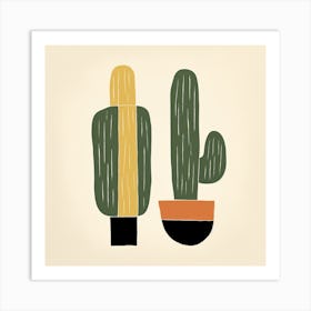 Cactus Illustration Art 94 Art Print