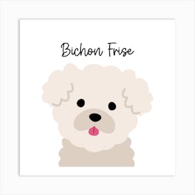 Bichon Frise Art Print