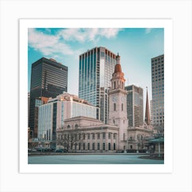 Buildings Art Print