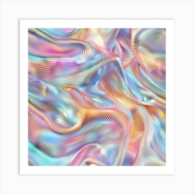 Holographic Background 3 Art Print