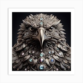 Steel Eagle Art Print