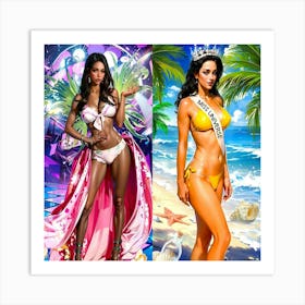 Miss Universe 2017 Art Print