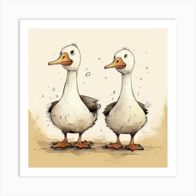 Ducks 3 Art Print