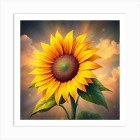 Sunflower 1 Art Print