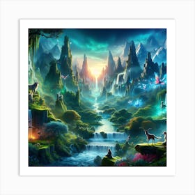 Fairytale Forest Art Print