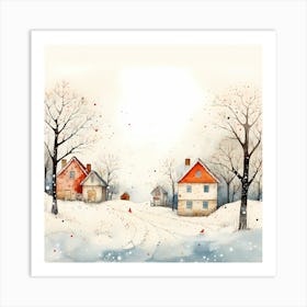 Serenade of Winter Art Print