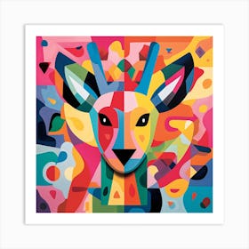 Giraffe 8 Art Print