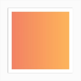 Orange And Yellow Art Print