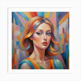 Portrait Of A Woman 31 Art Print