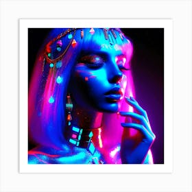 Cleopatra Portrait Artwork 150 Art Print