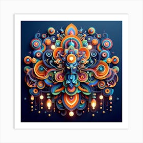 Psychedelic Art Art Print