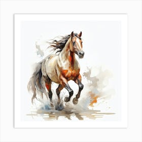 Horse Galloping 10 Art Print