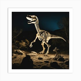 T-Rex 2 Art Print