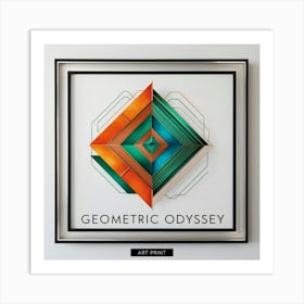 Geometric Odyssey 2 Art Print