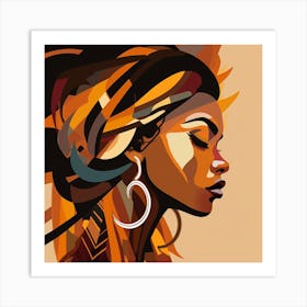 African American Woman Art Print