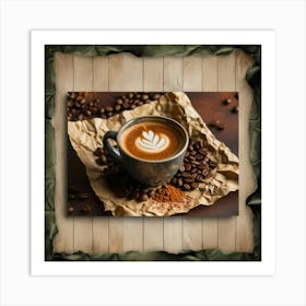 Coffee Latte Art Print