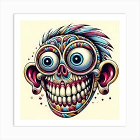 Sugar Skull 7 Art Print