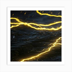 Lightning Art Print