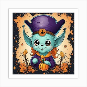 Halloween Art Print