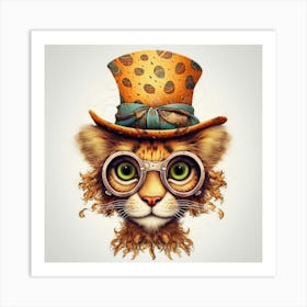 Kitty Cat Art Print