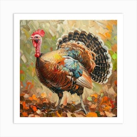 Thanksgiving Turkey 4 Art Print